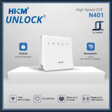 Modem Router Wifi HKM N401 Home Router 4G Unlock All Operator