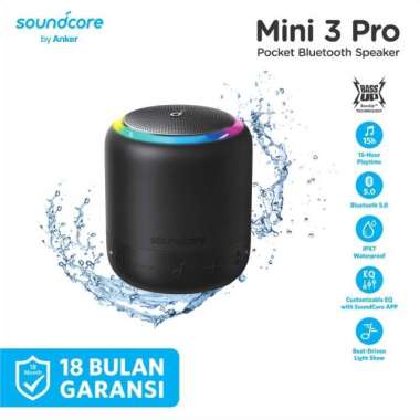 Speaker Bluetooth Anker Soundcore Mini 3 Pro - A3127 Multicolor