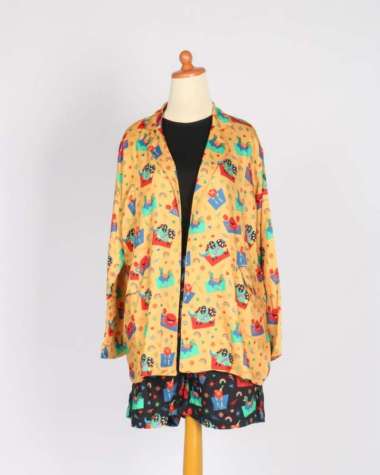 Dama Kara Asha Blazer Mustard