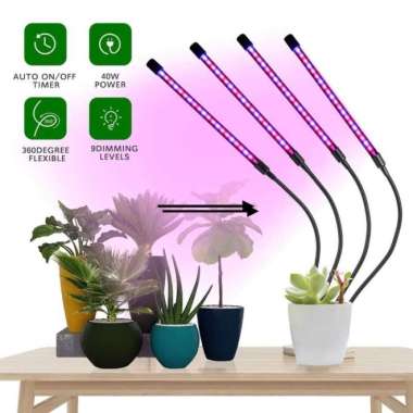 lampu led grow light full spectrum lighting tanaman hidroponik 360 der Multicolor
