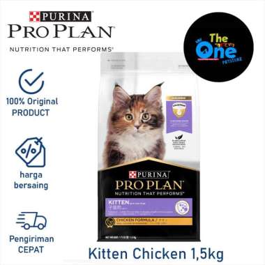Pro Plan Proplan Kitten Chicken Formula 1.5kg 1.5 kg Freshpack