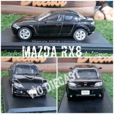 Diecast Miniatur Mazda RX8 skala.1:43