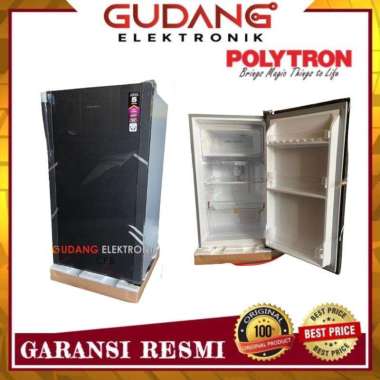 LEMARI ES 1 PINTU POLYTRON PRA-15DMY KULKAS POLYTRON PRA 15 DMY