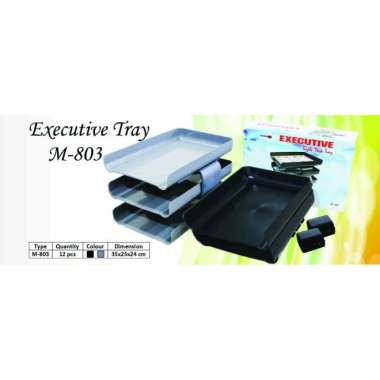 sosc executive tray microtop 803 / rak dokumen / rak kertas /rak susun Multicolor