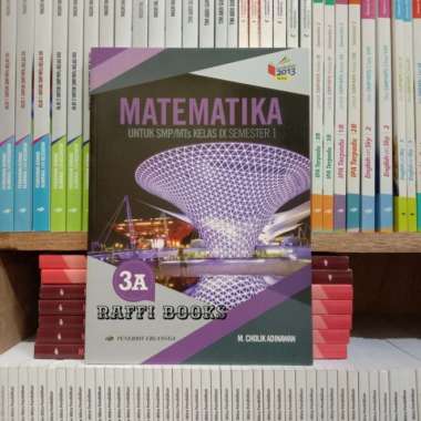 Buku Matematika 3A Kelas 3 Smp/Mts K13 Erlangga Semester 1
