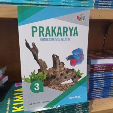 Buku Prakarya Smp Kelas 9 K13N Penerbit Erlangga