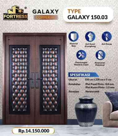 PINTU BAJA FORTRESS / PINTU RUMAH/ PINTU BAJA GALAXY 150 150x230