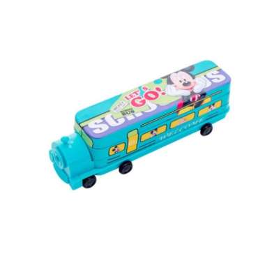 j2 - tempat pensil kotak pensil kereta tingkat Multicolor