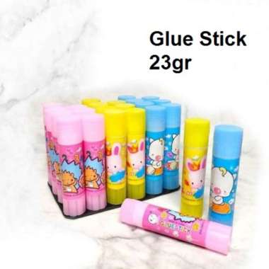 Glue Stick 23Gr Lem Kertas Lem Stik Lem Batang Oles