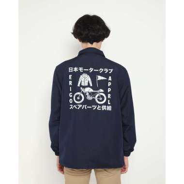 Erigo Coach Jacket Jidokora Navy Unisex S