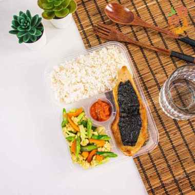 Nasi Box Plant Based Vegan Dory Fish Smoothiemama Vegan Rice Box Premium Sehat Enak Berkualitas Diet