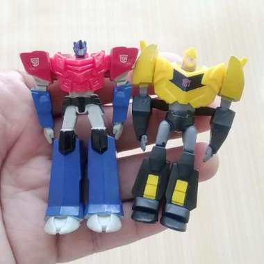 Paket 2 Mainan / Pajangan Figure Robot Transformer Hasbro Toys Bekas 8