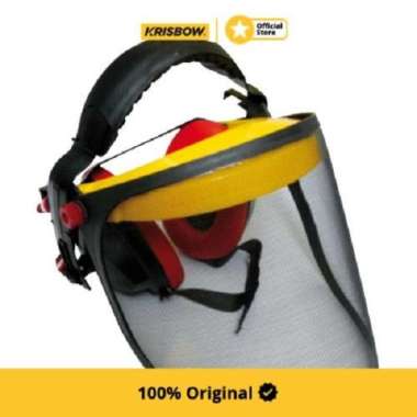 Krisbow Face Shield Masker Pelindung Wajah Earmuff Srfs5