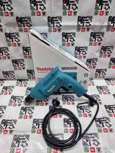 Mesin Bor Tangan Listrik Bor Besi Kayu 10mm Bor Tangan Makita M0600B