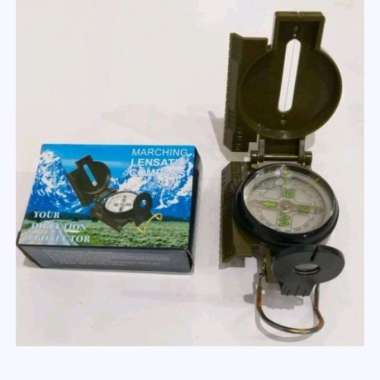 Kompas Compass Arah Mata Angin Untuk Hiking Pramuka Sekolah plastik