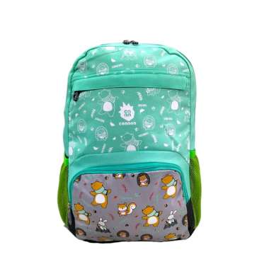TAS CANNON - 71917 Ransel Sekolah Anak Laptop Backpack Karakter Animal Tosca