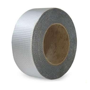 Lakban Anti Bocor Aluminum Foil Perekat Super Tape Waterproof Lebar 5cm x Panjang 1m dan 5m 5 meter