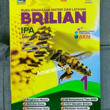 Buku Brilian Ipa Akm Smp Kelas 7 K13 Revisi Grafindo