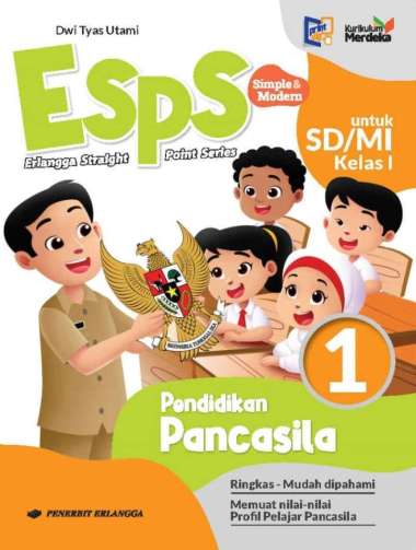 Pendidikan Pancasila Kelas 1 Dan 4 Sd/Mi Kurikulum Merdeka Erlangga