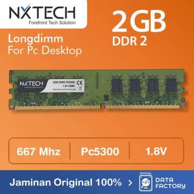 RAM PC NXTECH DDR2 2GB PC 5300 / 667MHz LONGDIMM PC2 MEMORY KOMPUTER