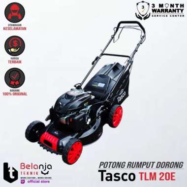TASCO Mesin Potong Rumput Dorong TLM 20 E Lawn Mower TLM 20E 6.5 HP Multicolor