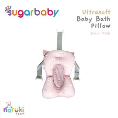 Sugar Baby Ultrasoft Baby Bath Pillow Bantal Mandi Bayi Pink