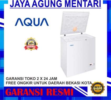 Chest Freezer Aqua Aqf-150Fr / Freezer Box Aqua Aqf 150 Fr / 150 Liter Multicolor