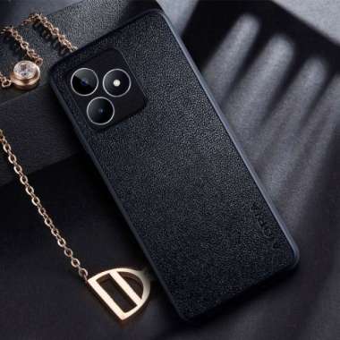 Casing Xiaomi Redmi 12 Case Redmi 12 Softcase Premium Leather REDMI 12 HITAM