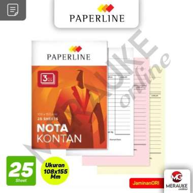 Nota Kontan Paperline Kecil 3 Ply