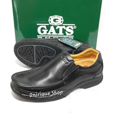Sepatu Kulit Pria Gats Mp 2605 Original 40 HITAM