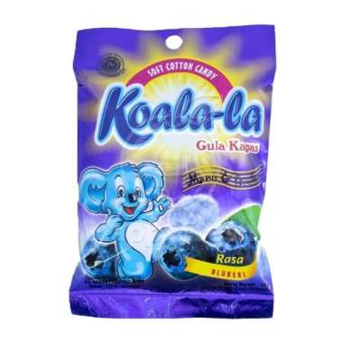 Koala-La / Koalala Soft Cotton Candy 10gr / Permen Gula Kapas jeruk