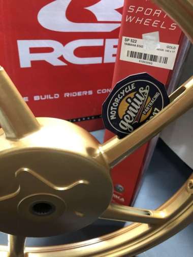 Velg Racing Boy Rcb Belakang Uk 140 X17 Mio - Fino - Soul Gt Sp 522 Multicolor