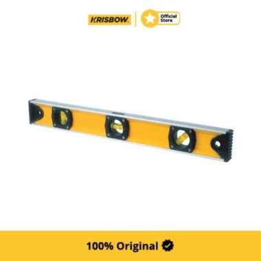 Krisbow Spirit Level Waterpass Aluminium 60 Cm - Kuning