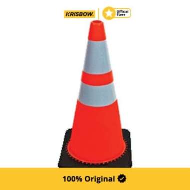 Krisbow Traffic Cone Kerucut Lalu Lintas Pvc 70 Cm - Oranye