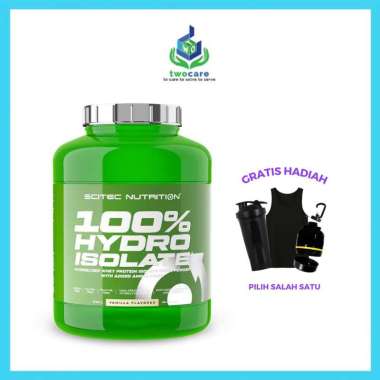 Scitec Nutrition 100% Hydro Isolate 2kg 2000 gr Whey Isolate Protein Coklat | Singlet