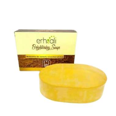 Erhsali Brightening Soap Pembersih Muka / Pencerah Wajah / Pemutih Wajah Pria Ampuh