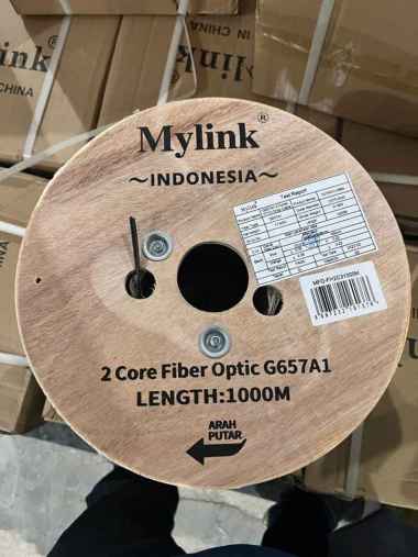 MYLINK kabel Fiber Optic 2 Core 3 Seling 1000M