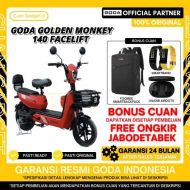 sepeda listrik goda golden monkey 140 facelift selis goda 140 gd140 - Multicolor