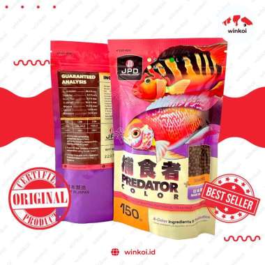 JPD Predator Color Pelet Ikan Predator Color Enhancing Booster 150GR Large