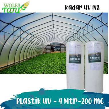 Plastik UV Lebar 4 Meter 200 Mikron untuk Green House