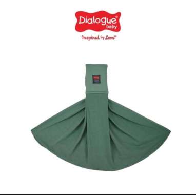 Dialogue Baby Gendongan Kaos (GEOS) All Size 4in1 Position - DGG4021 Dusty Green