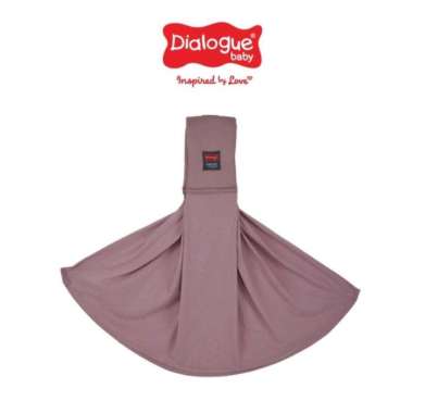 Dialogue Baby Gendongan Kaos (GEOS) All Size 4in1 Position - DGG4021 Pink Powder