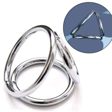 ring kesehatan cicin pria segitiga titanium