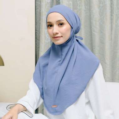 Lozy Hijab - Salwa Instan Steel Blue