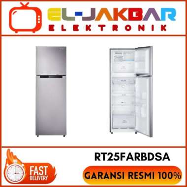 Kulkas 2 Pintu Samsung 255 Liter RT25FARBDSA Digital Inverter Cooling