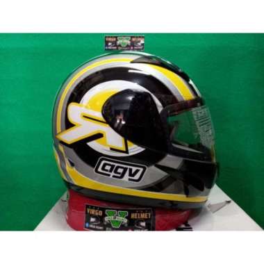 Agv Helm Gp 1 R07 Silver | Yellow | Black Multicolor