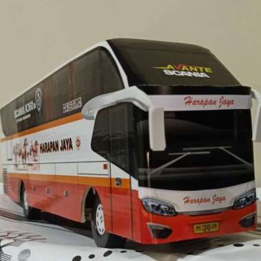 Miniatur Bus Harapan Jaya Multicolor