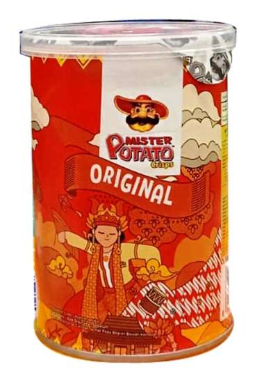 POTATO CHIP MR POTATO ORIGINAL 35GR CAN