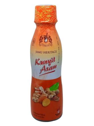 MINUMAN SEHAT SIDOMUNCUL JAMU HERITAGE KUNYIT ASAM 150ML BOTOL