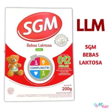SGM LLM + (0-12 bulan) 200GR & 400GR - Susu Bebas Laktosa 200GR